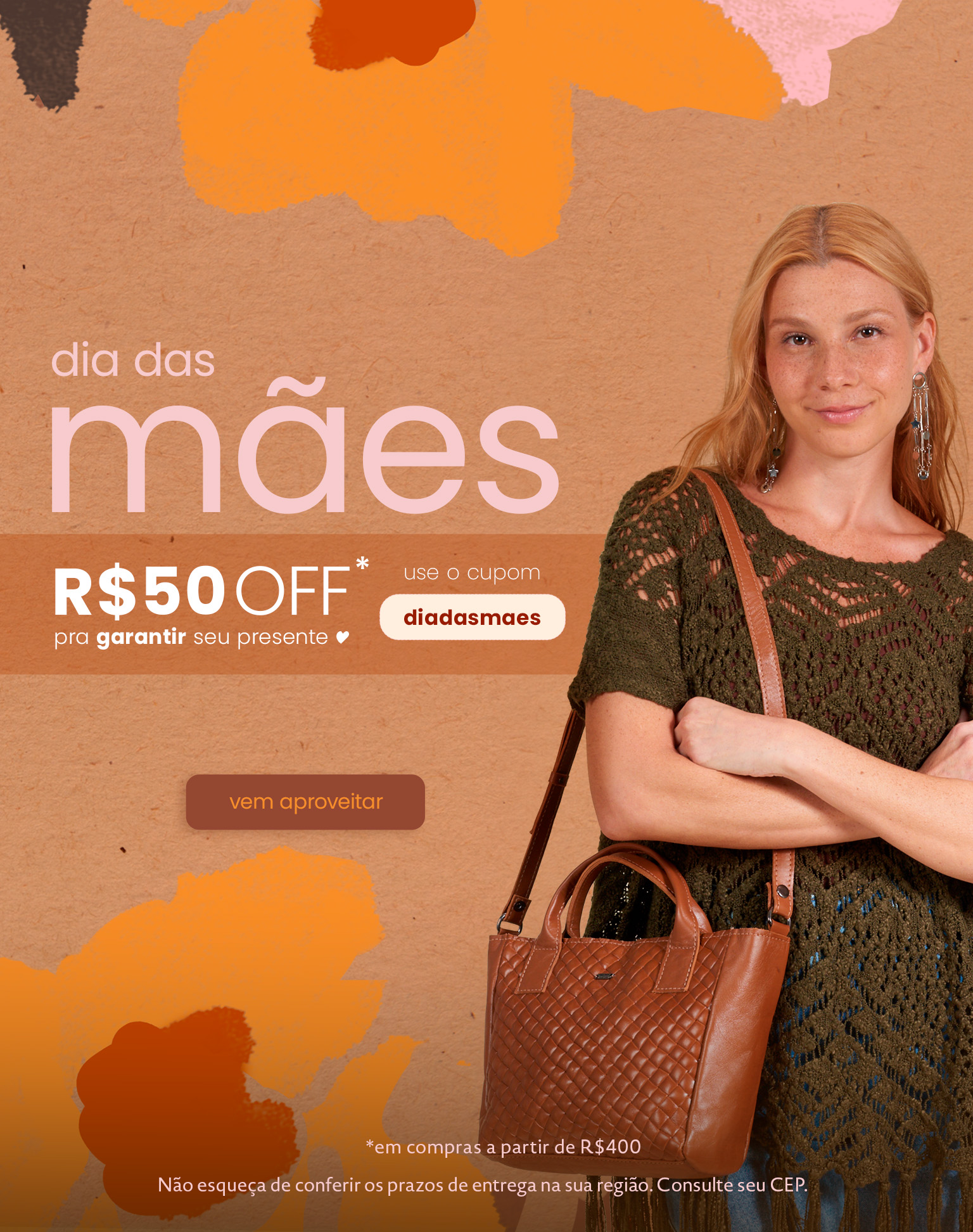 Flash sale Dia das mães